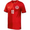 Fotballtrøye Canada J. David 10 Hjemmedrakt VM 2026 Kortermet