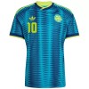 Fotballtrøye Colombia James 10 Bortedrakt VM 2026 Kortermet