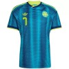 Fotballtrøye Colombia Luis Diaz 7 Bortedrakt VM 2026 Kortermet
