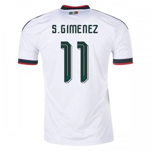 Fotballtrøye Mexico S.Gimenez 11 Bortedrakt VM 2026 Kortermet Fotballtrøye Mexico S.Gimenez 11 Bortedrakt VM 2026 Kortermet