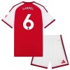 Fotballtrøye Arsenal Gabriel 6 Hjemmedrakt 2026-27 Kortermet - Barn(+ Shorts)
