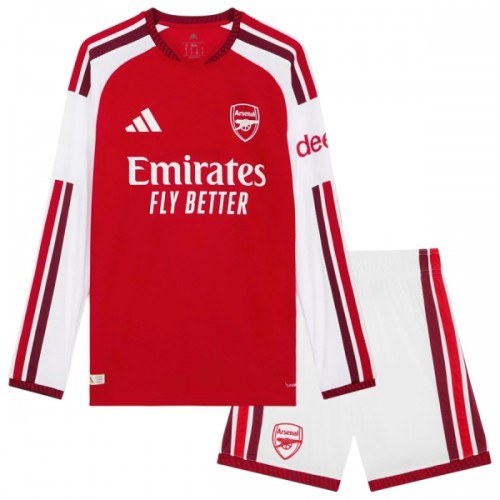 Fotballtrøye Arsenal Hjemmedrakt 2026-27 Langermet - Barn(+ Shorts) Fotballtrøye Arsenal Hjemmedrakt 2026-27 Langermet - Barn(+ Shorts)