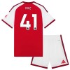Fotballtrøye Arsenal Rice 41 Hjemmedrakt 2026-27 Kortermet - Barn(+ Shorts)