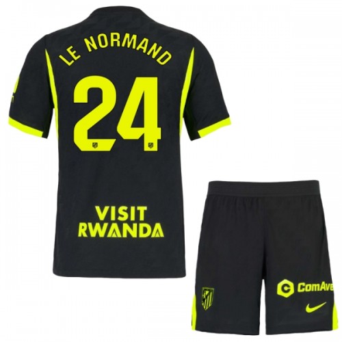 Fotballtrøye Atlético Madrid Le Normand 24 Bortedrakt 2026-27 Kortermet - Barn(+ Shorts) Fotballtrøye Atlético Madrid Le Normand 24 Bortedrakt 2026-27 Kortermet - Barn(+ Shorts)