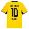 Fotballtrøye Borussia Dortmund Brandt 10 Hjemmedrakt 2026-27 Kortermet