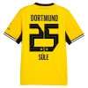 Fotballtrøye Borussia Dortmund Sule 25 Hjemmedrakt 2026-27 Kortermet