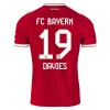 Fotballtrøye FC Bayern München Davies 19 Hjemmedrakt 2026-27 Kortermet