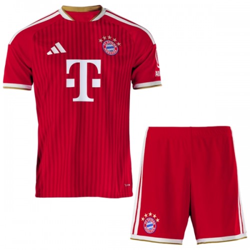 Fotballtrøye FC Bayern München Hjemmedrakt 2026-27 Kortermet - Barn(+ Shorts) Fotballtrøye FC Bayern München Hjemmedrakt 2026-27 Kortermet - Barn(+ Shorts)
