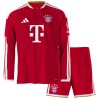 Fotballtrøye FC Bayern München Hjemmedrakt 2026-27 Langermet - Barn(+ Shorts)