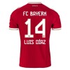 Fotballtrøye FC Bayern München Luis Diaz 14 Hjemmedrakt 2026-27 Kortermet - Barn(+ Shorts)