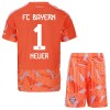 Fotballtrøye FC Bayern München Neuer 1 Bortedrakt Keeper 2026-27 Kortermet - Barn(+ Shorts)
