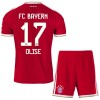 Fotballtrøye FC Bayern München Olise 17 Hjemmedrakt 2026-27 Kortermet - Barn(+ Shorts)