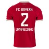 Fotballtrøye FC Bayern München Upamecano 2 Hjemmedrakt 2026-27 Kortermet