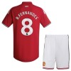 Fotballtrøye Manchester United B. Fernandes 8 Hjemmedrakt 2026-27 Kortermet - Barn(+ Shorts) Fotballtrøye Manchester United B. Fernandes 8 Hjemmedrakt 2026-27 Kortermet - Barn(+ Shorts)