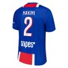 Fotballtrøye Paris Saint-Germain Hakimi 2 Hjemmedrakt 2026-27 Kortermet