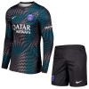 Fotballtrøye Paris Saint-Germain Keeper Hjemmedrakt 2026-27 Langermet - Barn(+ Shorts)