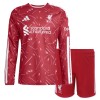 Fotballtrøye Liverpool Hjemmedrakt 2026-27 Langermet - Barn(+ Shorts)