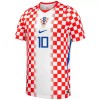 Fotballtrøye Kroatia Modrić 10 Hjemmedrakt VM 2026 Kortermet - Barn(+ Shorts)