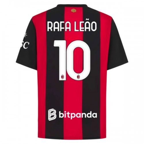 Fotballtrøye AC Milan Rafael Leao 10 Hjemmedrakt 2026-27 Kortermet Fotballtrøye AC Milan Rafael Leao 10 Hjemmedrakt 2026-27 Kortermet