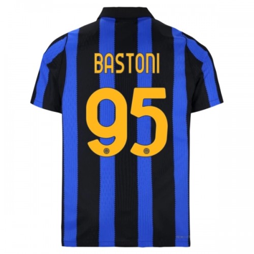 Fotballtrøye Inter Milan Bastoni 95 Hjemmedrakt 2026-27 Kortermet Fotballtrøye Inter Milan Bastoni 95 Hjemmedrakt 2026-27 Kortermet