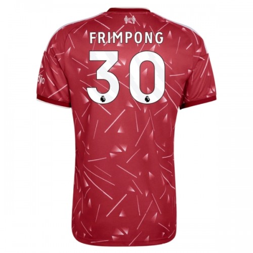 Fotballtrøye Liverpool Frimpong 30 Hjemmedrakt 2026-27 Kortermet Fotballtrøye Liverpool Frimpong 30 Hjemmedrakt 2026-27 Kortermet
