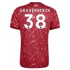 Fotballtrøye Liverpool Gravenberch 38 Hjemmedrakt 2026-27 Kortermet - Barn(+ Shorts)