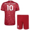 Fotballtrøye Liverpool Mac Allister 10 Hjemmedrakt 2026-27 Kortermet - Barn(+ Shorts) Fotballtrøye Liverpool Mac Allister 10 Hjemmedrakt 2026-27 Kortermet - Barn(+ Shorts)