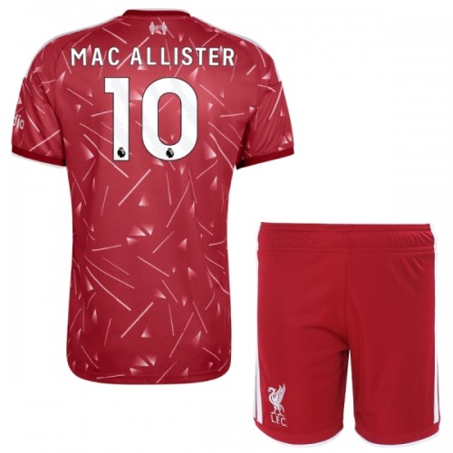 Fotballtrøye Liverpool Mac Allister 10 Hjemmedrakt 2026-27 Kortermet - Barn(+ Shorts) Fotballtrøye Liverpool Mac Allister 10 Hjemmedrakt 2026-27 Kortermet - Barn(+ Shorts)