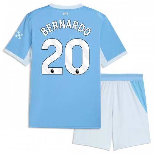 Fotballtrøye Manchester City Bernardo 20 Hjemmedrakt 2026-27 Kortermet - Barn(+ Shorts) Fotballtrøye Manchester City Bernardo 20 Hjemmedrakt 2026-27 Kortermet - Barn(+ Shorts)