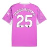 Fotballtrøye Manchester City Donnarumma 25 Bortedrakt Keeper 2026-27 Kortermet Rosa Fotballtrøye Manchester City Donnarumma 25 Bortedrakt Keeper 2026-27 Kortermet Rosa