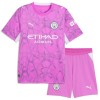 Fotballtrøye Manchester City Donnarumma 25 Bortedrakt Keeper 2026-27 Kortermet Rosa - Barn(+ Shorts)