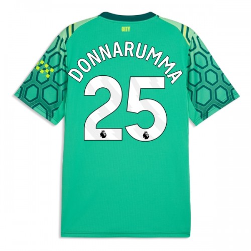 Fotballtrøye Manchester City Donnarumma 25 Keeper Hjemmedrakt 2026-27 Kortermet Grønn Fotballtrøye Manchester City Donnarumma 25 Keeper Hjemmedrakt 2026-27 Kortermet Grønn