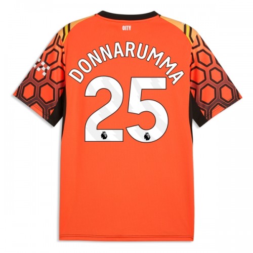 Fotballtrøye Manchester City Donnarumma 25 Keeper Tredjedrakt 2026-27 Kortermet Oransje Fotballtrøye Manchester City Donnarumma 25 Keeper Tredjedrakt 2026-27 Kortermet Oransje