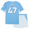 Fotballtrøye Manchester City Foden 47 Hjemmedrakt 2026-27 Kortermet - Barn(+ Shorts)