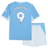 Fotballtrøye Manchester City Haaland 9 Hjemmedrakt 2026-27 Kortermet - Barn(+ Shorts) Fotballtrøye Manchester City Haaland 9 Hjemmedrakt 2026-27 Kortermet - Barn(+ Shorts)