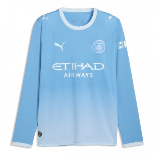 Fotballtrøye Manchester City Hjemmedrakt 2026-27 Langermet Fotballtrøye Manchester City Hjemmedrakt 2026-27 Langermet