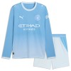 Fotballtrøye Manchester City Hjemmedrakt 2026-27 Langermet - Barn(+ Shorts) Fotballtrøye Manchester City Hjemmedrakt 2026-27 Langermet - Barn(+ Shorts)