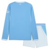 Fotballtrøye Manchester City Hjemmedrakt 2026-27 Langermet - Barn(+ Shorts)