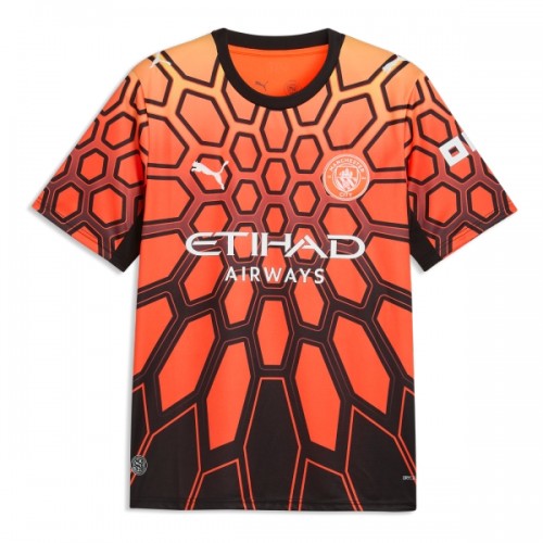 Fotballtrøye Manchester City Keeper Tredjedrakt 2026-27 Kortermet Oransje Fotballtrøye Manchester City Keeper Tredjedrakt 2026-27 Kortermet Oransje