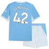 Fotballtrøye Manchester City Semenyo 42 Hjemmedrakt 2026-27 Kortermet - Barn(+ Shorts) Fotballtrøye Manchester City Semenyo 42 Hjemmedrakt 2026-27 Kortermet - Barn(+ Shorts)