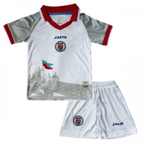 Fotballtrøye Haiti Bortedrakt VM 2026 Kortermet - Barn(+ Shorts) Fotballtrøye Haiti Bortedrakt VM 2026 Kortermet - Barn(+ Shorts)