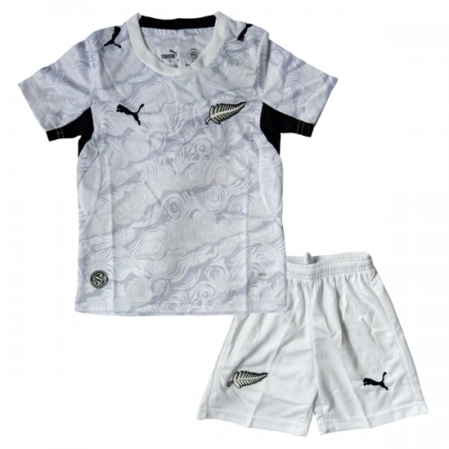 Fotballtrøye New Zealand Hjemmedrakt VM 2026 Kortermet - Barn(+ Shorts) Fotballtrøye New Zealand Hjemmedrakt VM 2026 Kortermet - Barn(+ Shorts)