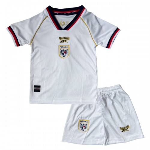 Fotballtrøye Panama Bortedrakt VM 2026 Kortermet - Barn(+ Shorts) Fotballtrøye Panama Bortedrakt VM 2026 Kortermet - Barn(+ Shorts)