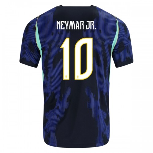 Fotballtrøye Brasil Neymar JR 10 Bortedrakt VM 2026 Kortermet Fotballtrøye Brasil Neymar JR 10 Bortedrakt VM 2026 Kortermet