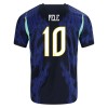 Fotballtrøye Brasil Pele 10 Bortedrakt VM 2026 Kortermet Fotballtrøye Brasil Pele 10 Bortedrakt VM 2026 Kortermet
