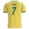 Fotballtrøye Brasil Vini JR. 7 Hjemmedrakt VM 2026 Kortermet Fotballtrøye Brasil Vini JR. 7 Hjemmedrakt VM 2026 Kortermet