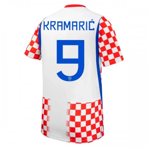 Fotballtrøye Kroatia Kramaric 9 Hjemmedrakt VM 2026 Kortermet Fotballtrøye Kroatia Kramaric 9 Hjemmedrakt VM 2026 Kortermet