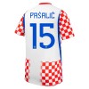 Fotballtrøye Kroatia Pasalic 15 Hjemmedrakt VM 2026 Kortermet Fotballtrøye Kroatia Pasalic 15 Hjemmedrakt VM 2026 Kortermet