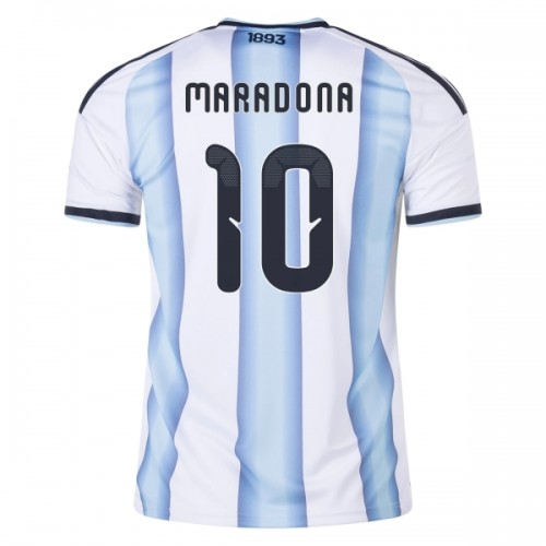 Fotballtrøye Argentina Maradona 10 Hjemmedrakt VM 2026 Kortermet Fotballtrøye Argentina Maradona 10 Hjemmedrakt VM 2026 Kortermet