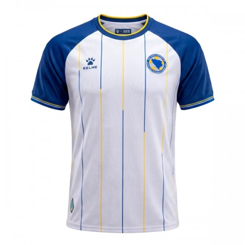 Fotballtrøye Bosnia-Hercegovina Bortedrakt VM 2026 Kortermet Fotballtrøye Bosnia-Hercegovina Bortedrakt VM 2026 Kortermet